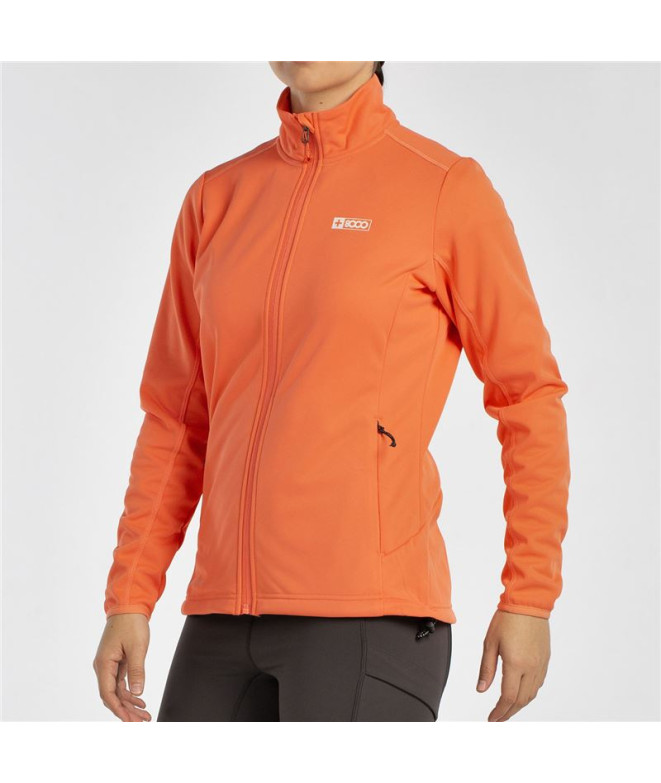 Veste de Montagne + 8000 Nerta Femme Orange