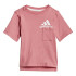 Conjunto de roupa desportiva adidas Crachá do desporto verão