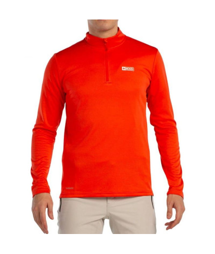 Camiseta de Montanha + 8000 Portu Homem Laranja