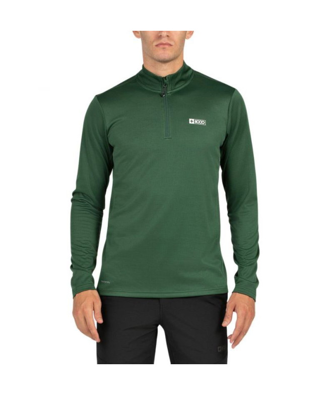 Camiseta de Montaña + 8000 Portu Hombre Verde...