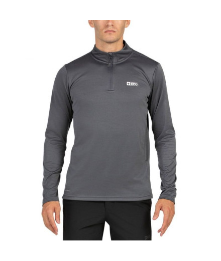 Camiseta de Montanha + 8000 Portu Homem Antracite