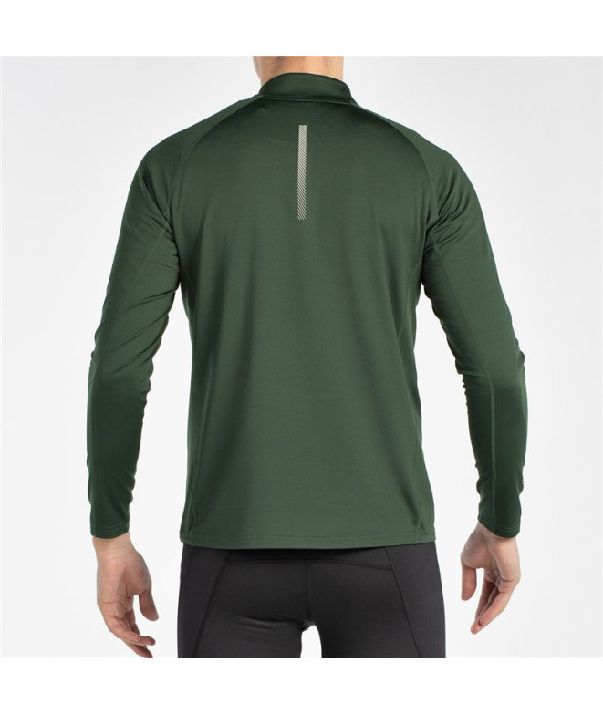 Camiseta de Montanha + 8000 Truco Homem Verde...