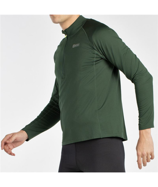 T-shirt de Montagne + 8000 Astuce Homme Vert Forêt