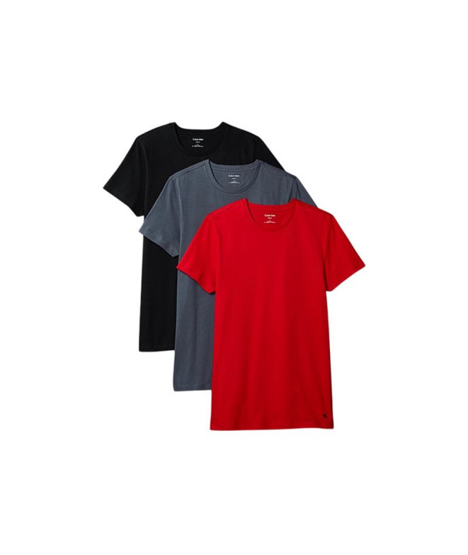 Camiseta Calvin Klein Hombre Pack 3 uds