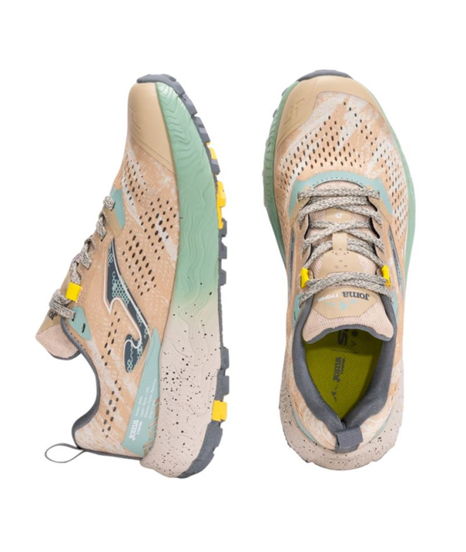 Chaussures de trail Joma Sima 2525 Beige Femme