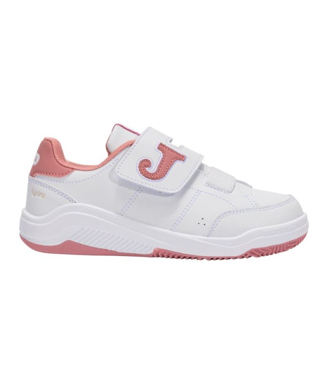 Zapatillas Joma W.Agora 2529 Blanco Rosa Infantil