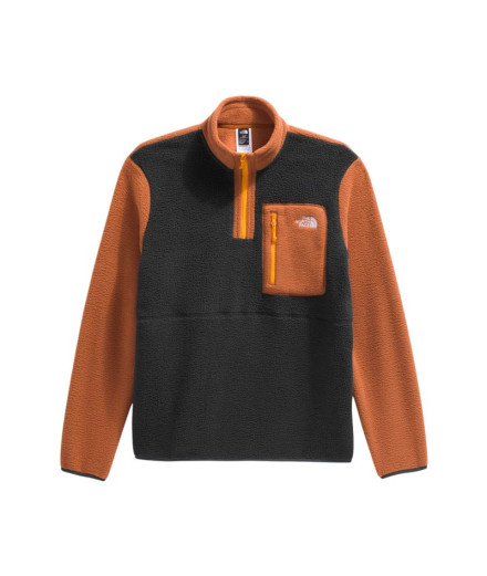 Polar The north Face Yumiori 1/4 Zip Hombre Marrón