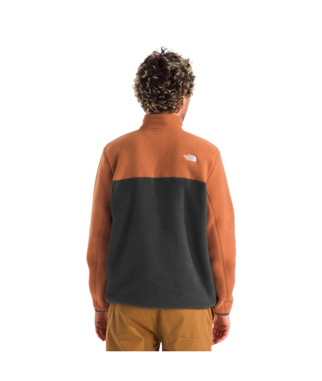 Polar The north Face Yumiori 1/4 Zip Homem Marrom