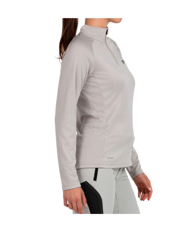 Camiseta de Montanha + 8000 Lua Mulher Marfim