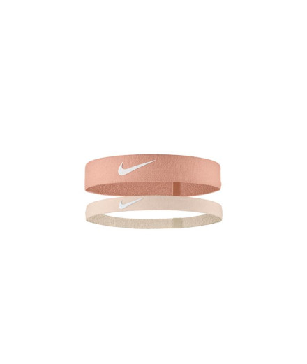 Cinta de Pelo Nike Flex Headband 2Pk Beige