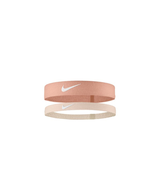 Cinta de Pelo Nike Flex Headband 2Pk Beige
