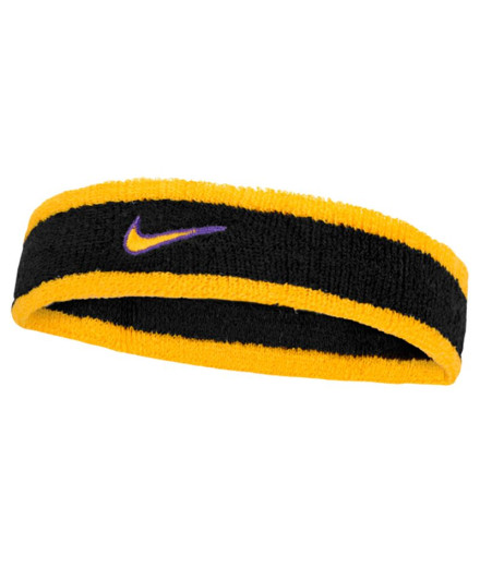 Fita de cabelo de Fitness Nike Swoosh Classic Headband Preto