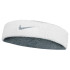 Cinta de Pelo de Fitness Nike Swoosh Classic Reversible Headband Gris
