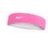 Cinta de Pelo de Fitness Nike Swoosh Classic Reversible Headband Blanco