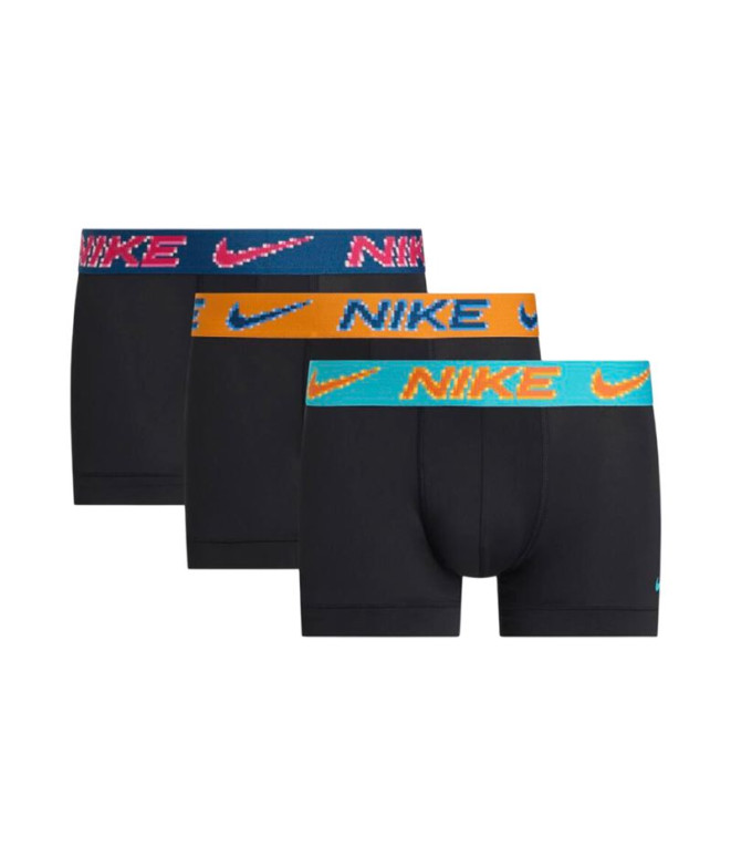 Cuecas Nike Trunk 3Pk Homem Preto