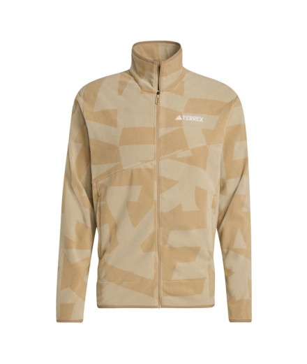 Polar de Montanha adidas Mt Aop Fz Fl Homem Carton / Carpal