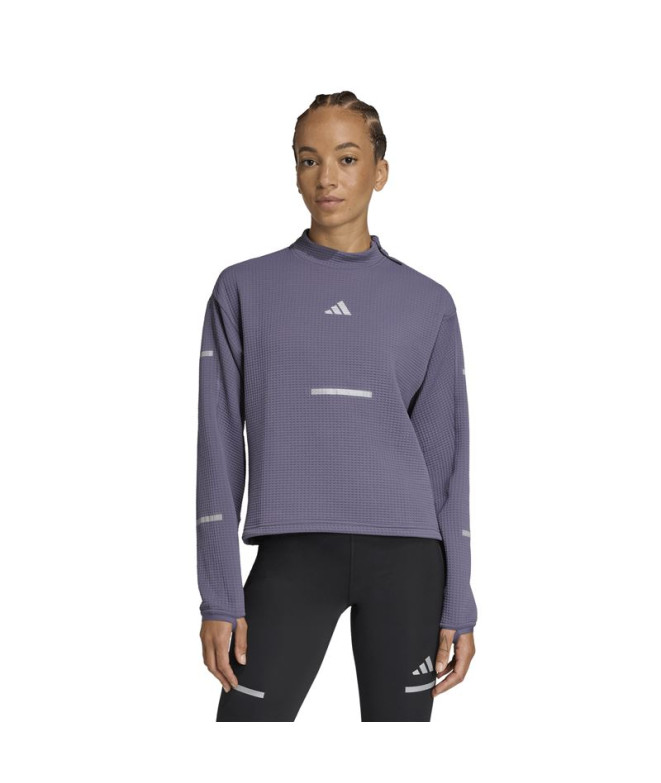 Moletom de Running adidas Adi365 Crew Mulher...