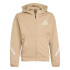 Moletom adidas Z.N.E.Fz Infantil Marrom