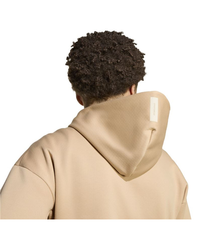 Moletom adidas Z.N.E.Fz Infantil Marrom