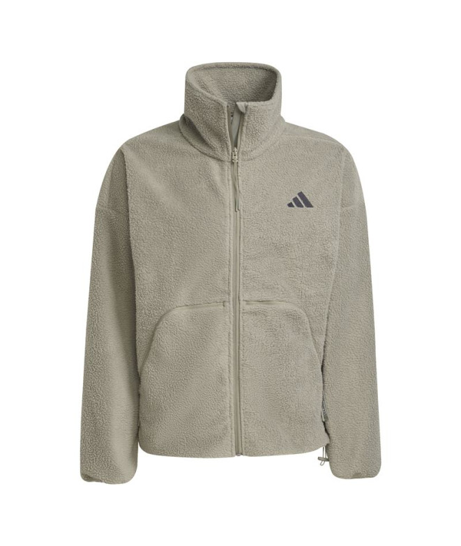 Polar adidas Ct Fleece Fz Homme Vert