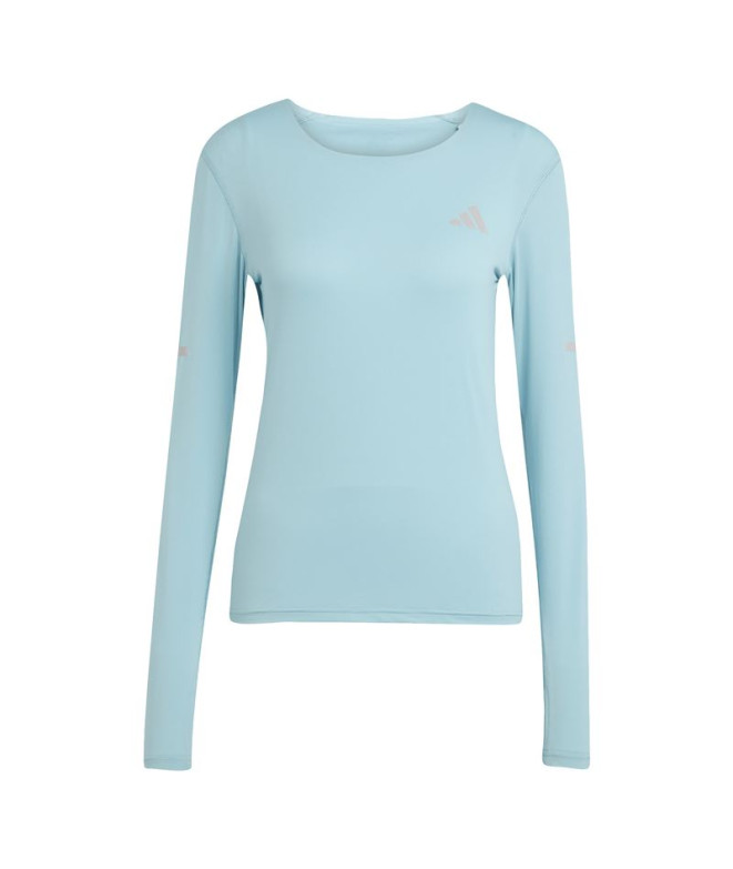 T-shirt de Running adidas Adi365 Co Ls Femme Verte