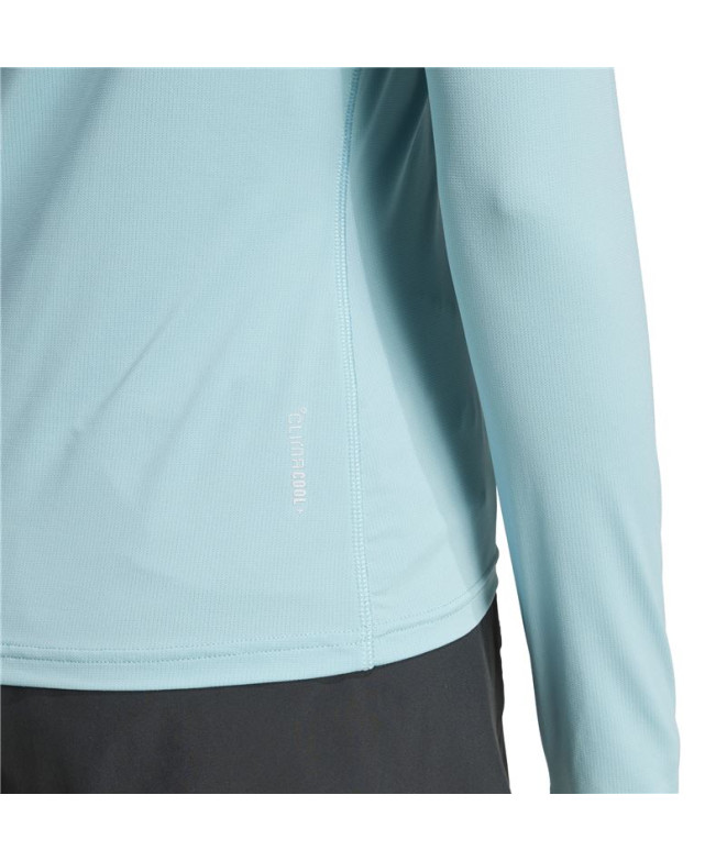 T-shirt de Running adidas Adi365 Co Ls Femme Verte