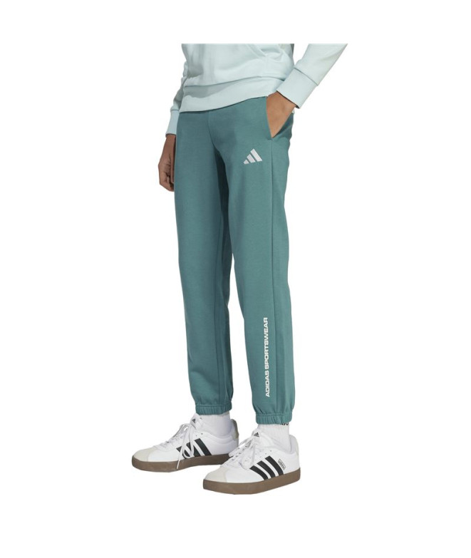 Pantalon adidas Fl Enfant Bleu