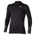 Maillot de Running Mizuno Virtual Body G5 Half Zip Homem Preto