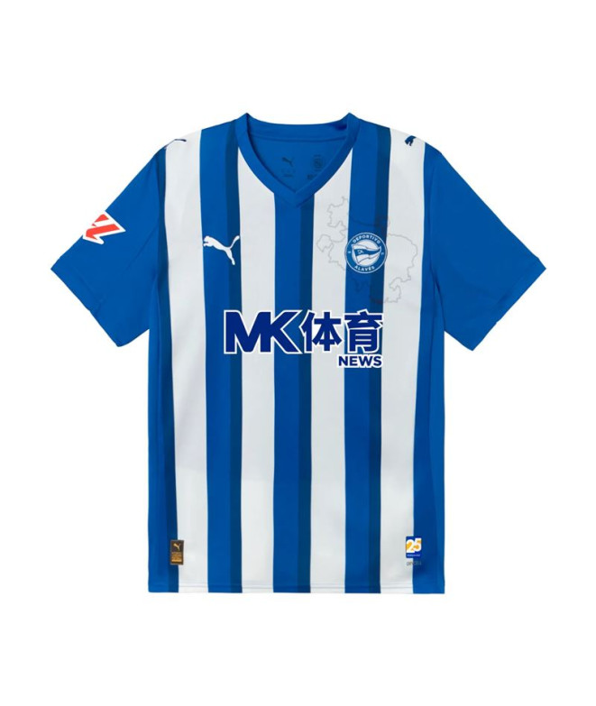 Camiseta de Fútbol Puma Alaves Home Infantil...