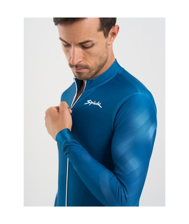 cyclisme Spiuk Haut Homme Maillot dix bleu