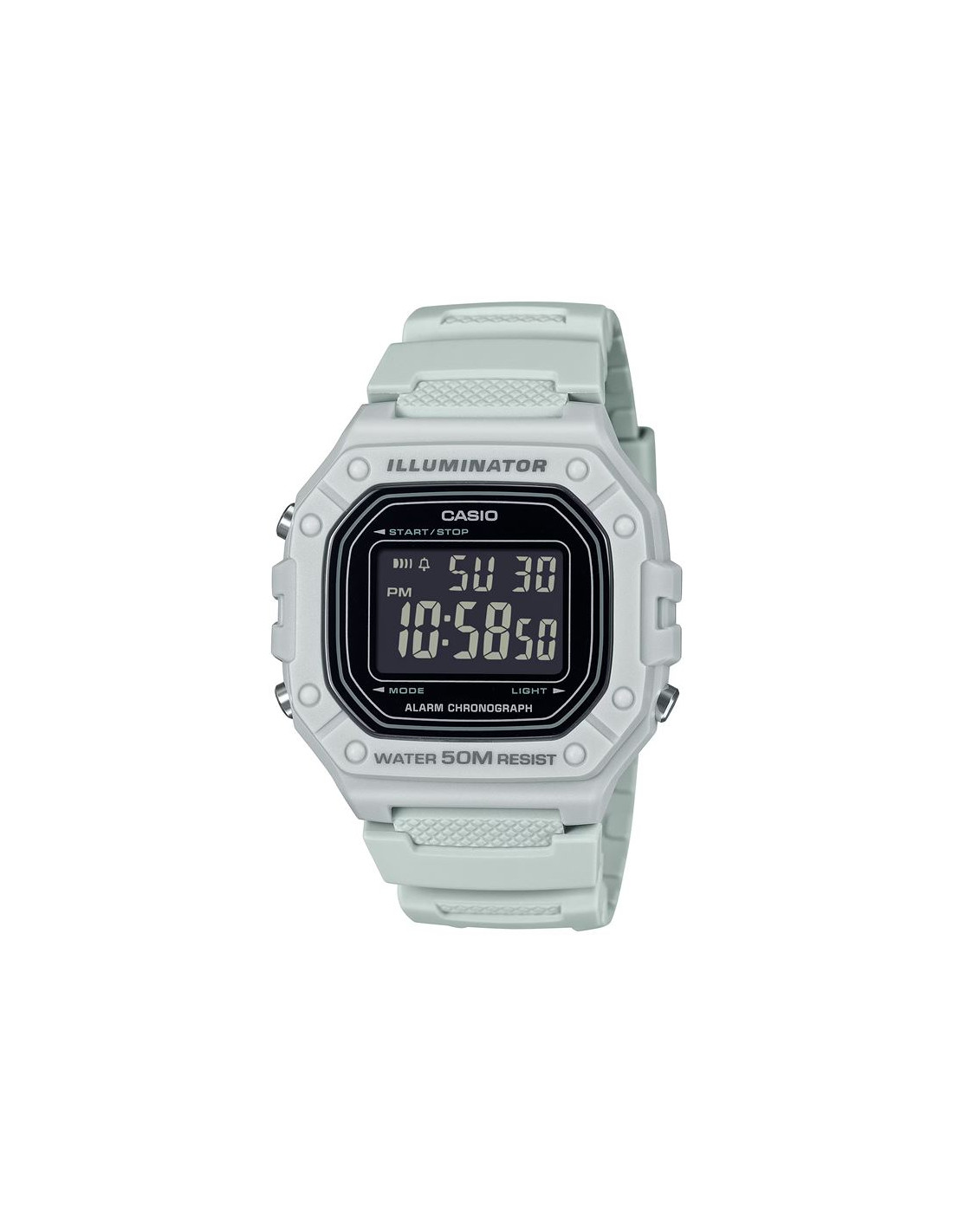 Casio Homem Multicolorido Relógio Coleção Timeless Cinza