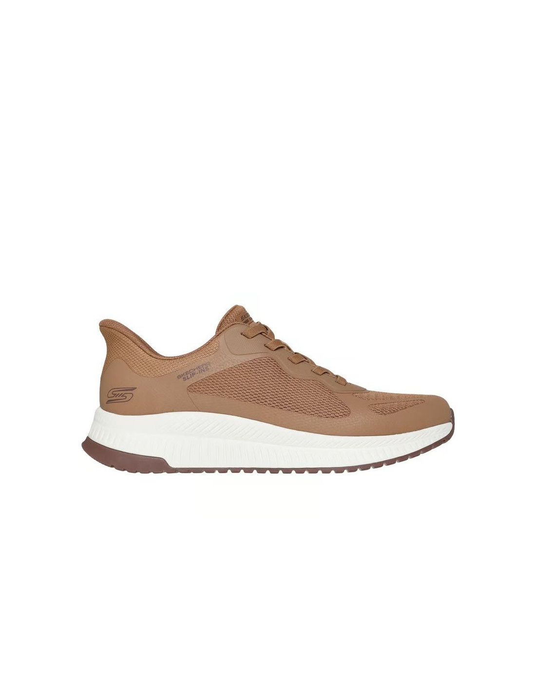 Zapatillas Skechers Bobs Squad Hombre Marrón Atmósfera Sport