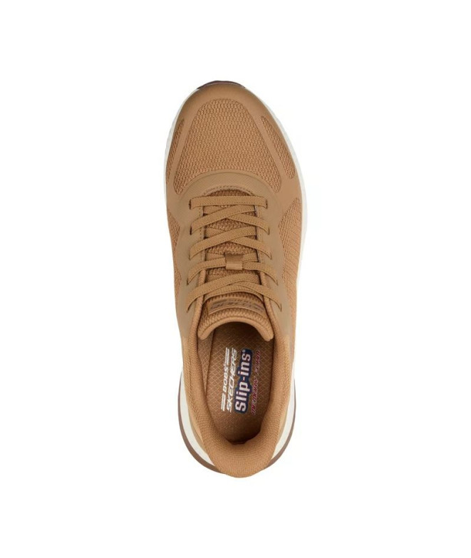 Zapatillas Skechers Bobs Squad 4 Hombre Marrón