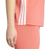 Camiseta adidas 3 Bandas Sj Mujer Semtur / Blanco