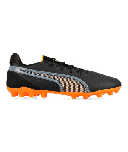Botas de futebol Puma King Ultimate Mg Black Heat Fir Homem