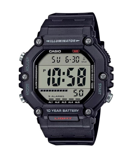 Montre Casio Collection Timeless Homme noir Montre Casio Collection Timeless Homme noir