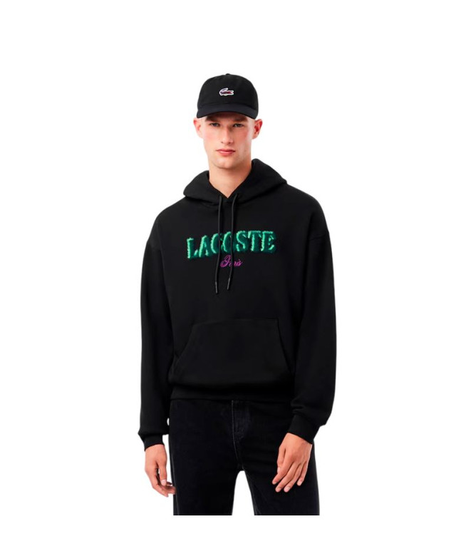 Sudadera Lacoste Sweatshirt Hombre Negro
