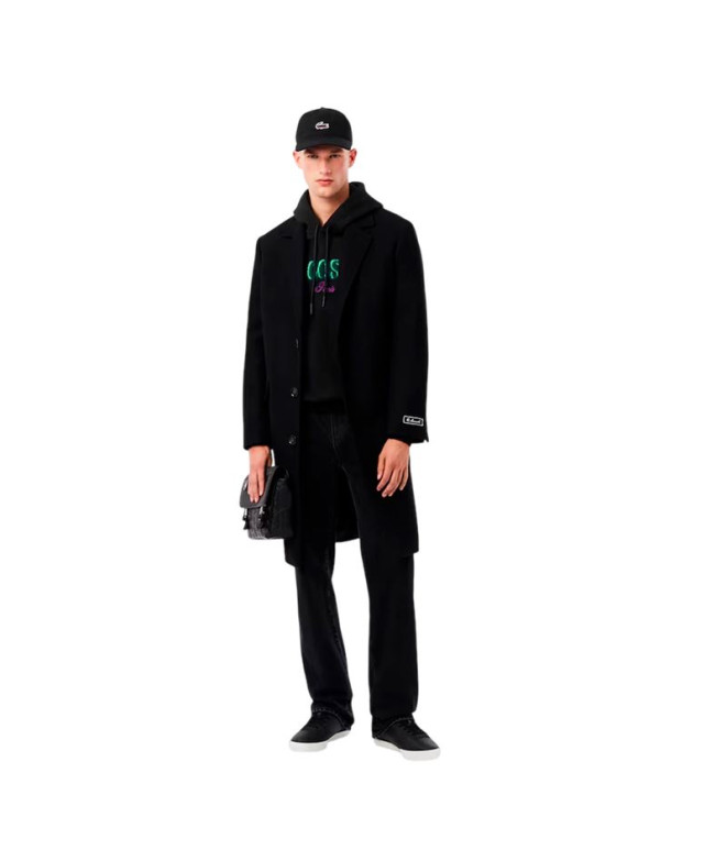 Sudadera Lacoste Sweatshirt Hombre Negro