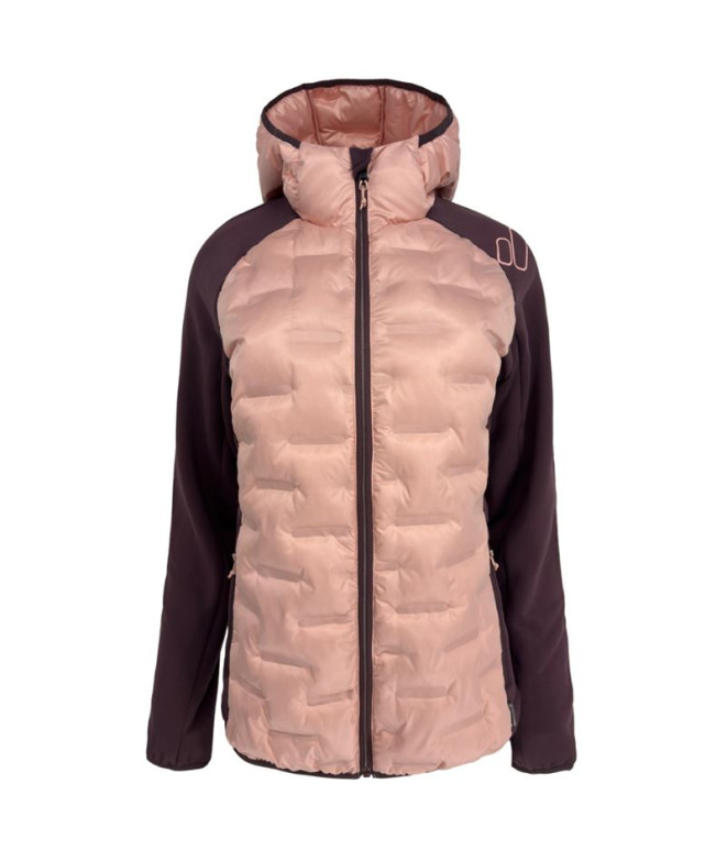 Veste Hybride Joluvi Rik Femme Rose Pâle/Uva...
