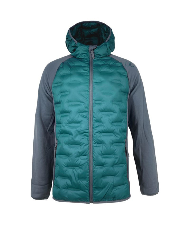 Veste Joluvi Hybride Rik Émeraude/Anthracite