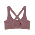 Suejtador deportivo de Fitness Puma Cloudspun - Mid,Raisin, Mujer
