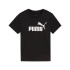 Camiseta Puma Essentials No. 1 Logo P, Black, Niño