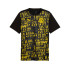 Camiseta de Fútbol Puma Bvb Prematch Ss Black-Faster Yellow Hombre