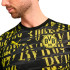Camiseta de Fútbol Puma Bvb Prematch Ss Black-Faster Yellow Hombre
