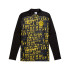 Camiseta de Fútbol Puma Bvb Prematch 1/4 Zip Black-Faster Yellow Hombre