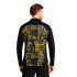 Camiseta de Fútbol Puma Bvb Prematch 1/4 Zip Black-Faster Yellow Hombre