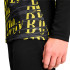Camiseta de Fútbol Puma Bvb Prematch 1/4 Zip Black-Faster Yellow Hombre