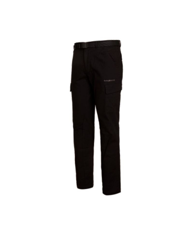 Pantalones Trangoworld Largo Setiles Hombre Negro