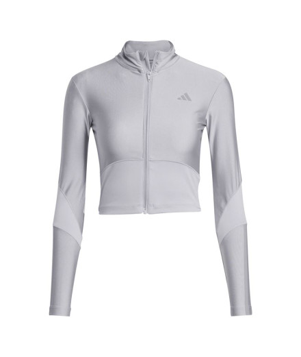 Moletom de Fitness adidas Hyg Shn Track Mulher Verde