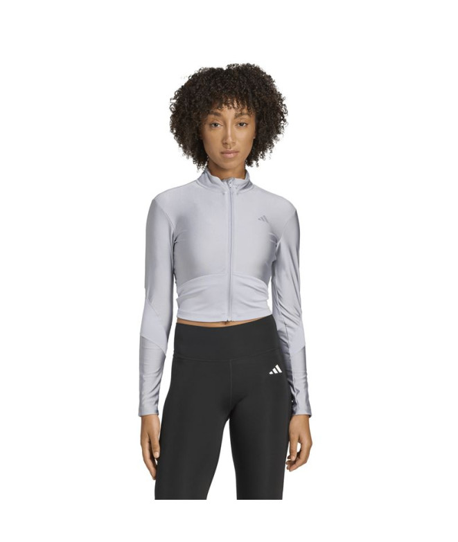 Moletom de Fitness adidas Hyg Shn Track Mulher...